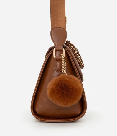 Bolso Transversal Estructurado con Correa de Cadena 2