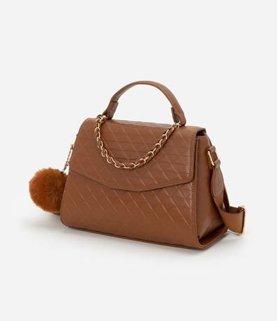 Bolso Transversal Estructurado con Correa de Cadena 6