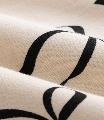 Pantalón Legging Infantil Calentito con Estampa Moñas - Talle 5 a 14 años 3