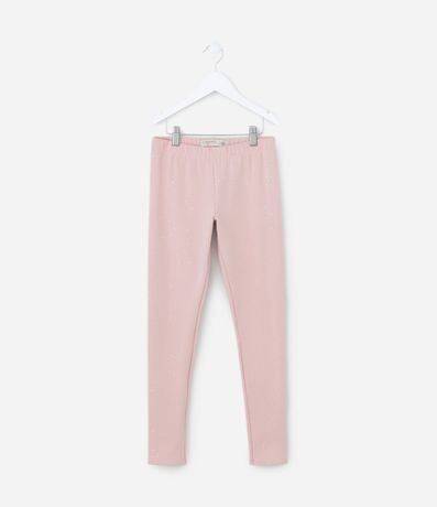 Pantalón Legging Infantil Calientita con Brillitos - Talle 5 a 14 años