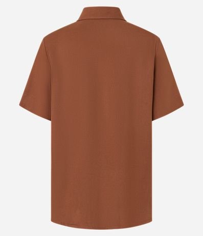 Camisa en Viscosa con Botones y Manga Corta 6