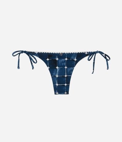Bikini Bombacha Lazo en Microfibra con Estampa Azulejos 6