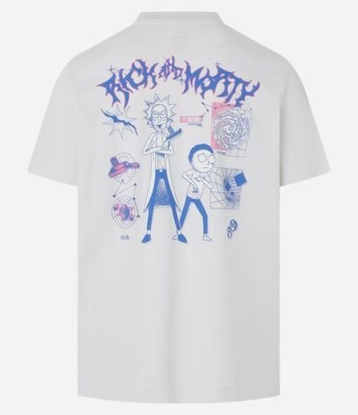 Remera Comfort en Algodón con Estampa Rick and Morty 2