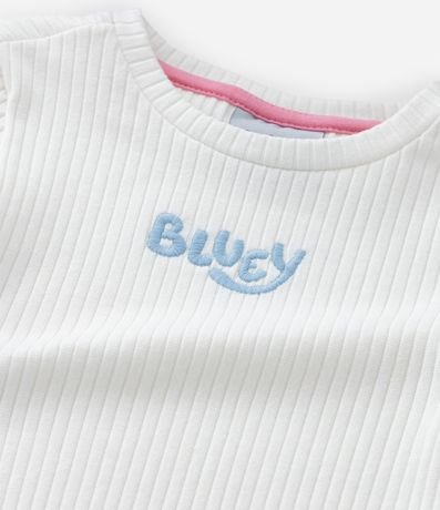 Vestido Infantil con Superposición y Estampa Bluey - Talle 1 a 6 años 9