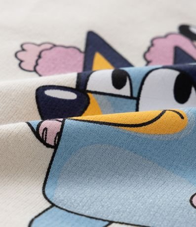 Vestido Infantil con Superposición y Estampa Bluey - Talle 1 a 6 años 4