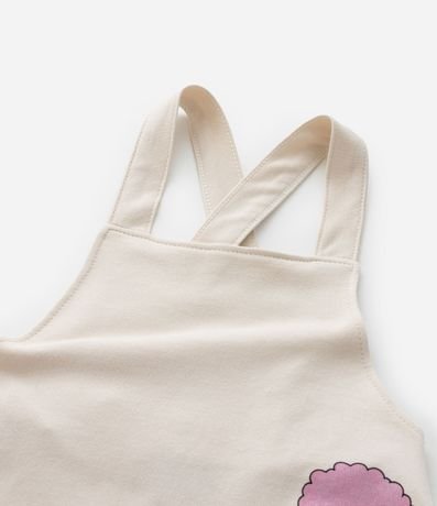 Vestido Infantil con Superposición y Estampa Bluey - Talle 1 a 6 años 5