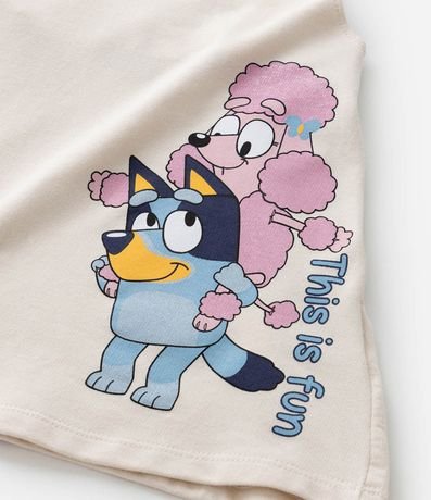 Vestido Infantil con Superposición y Estampa Bluey - Talle 1 a 6 años 6
