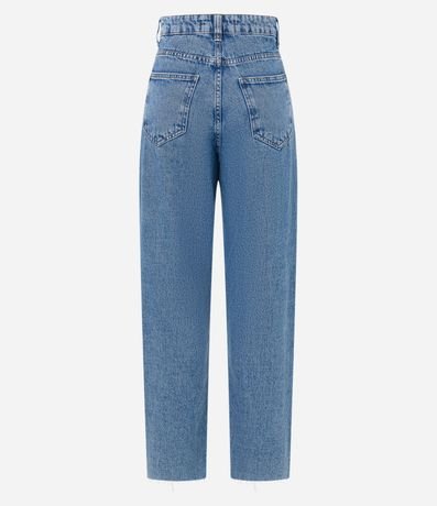 Pantalón Mom Jeans con Brillos Aplicados 7