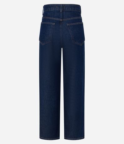 Pantalón Recto Jeans Comfort con Cintura Alta 2