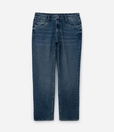 Pantalón Recto en Jeans