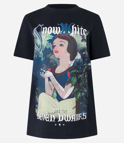 Remera T-shirt en Algodón con Estampa Blanca Nieves 4