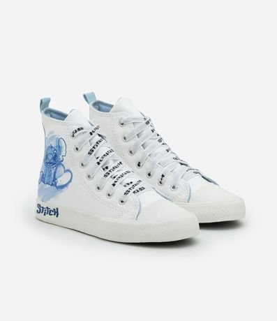 Championes Infantil Tipo Bota con Puntera y Estampa Stitch - Talle 26 a 34