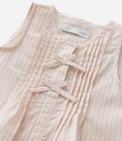 Conjunto Infantil en Tricolina con Lacitos y Pantalón Wide Leg - Talle 1 a 6 años 10