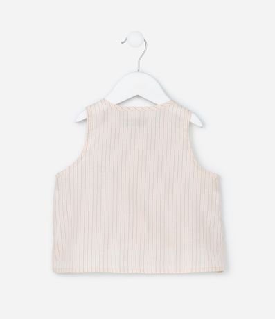 Conjunto Infantil en Tricolina con Lacitos y Pantalón Wide Leg - Talle 1 a 6 años 3