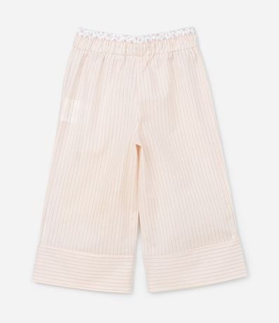 Conjunto Infantil en Tricolina con Lacitos y Pantalón Wide Leg - Talle 1 a 6 años 5