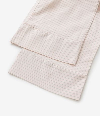 Conjunto Infantil en Tricolina con Lacitos y Pantalón Wide Leg - Talle 1 a 6 años 6