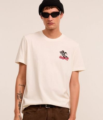 Remera Comfort en Algodón con Estampa Circulo de Angeles 5