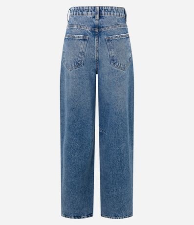Pantalón Baggy en Jeans con Recortes en la Bajo 6