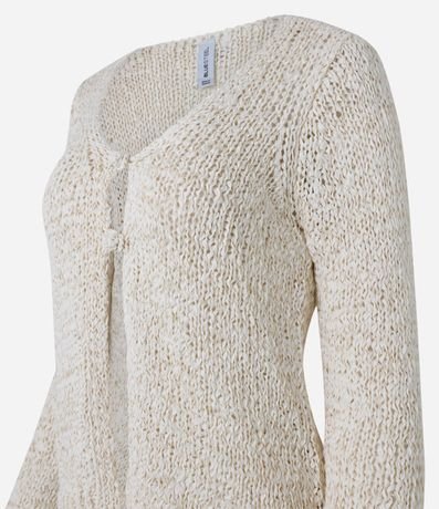 Cardigan en Punto con Dos Botones Delanteros 5