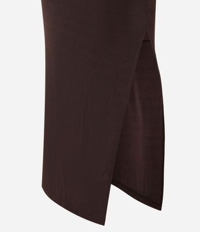 Vestido New Midi en Rib con Escote Hombro Único 9