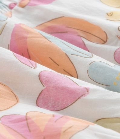 Vestido Infantil en Tricolina Volado y Bombacha - Talle 3 a 18 Meses 5