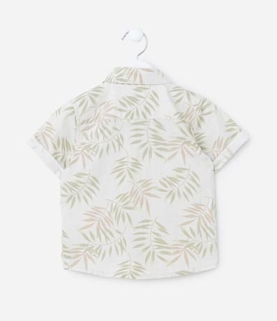 Conjunto Infantil en Algodón con Estampa de Follajes - Talle 1 a 6 años 3