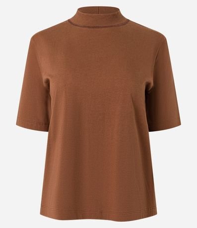 Remera en Algodón con Cuello 4