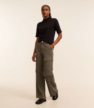 Remera en Algodón con Cuello 5