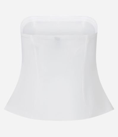 Blusa Peplum en Bengalina sin Asas 5