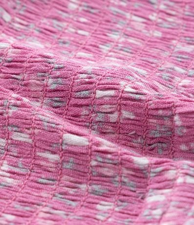 Vestido Infantil en Viscosa con Estampa de Flor y Volados - Talle 1 a 6 años 4