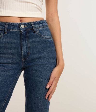 Pantalón Cropped Flare en Jeans 4