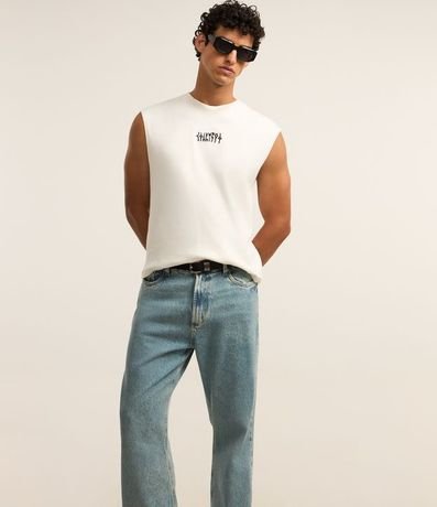 Pantalón Flare en Jeans con Lavado Dirty 3