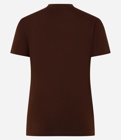 Blusa Baby Look en Algodón con Estampa Houston 5