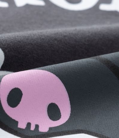 Remera Infantil con Lazo y Estampa Kuromi - Talle 5 a 14 años 3