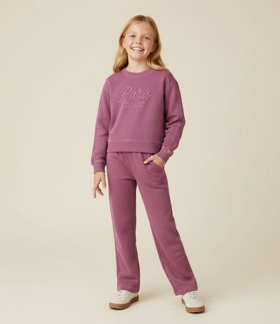 Pantalón Infantil con Efecto Desteñido - Talle 5 a 14 años