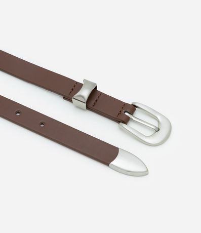 Cinturón en Material Sintético con Punta de Metal 2