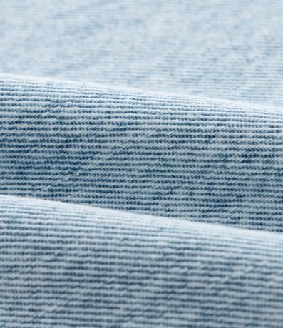 Pantalón Wide Leg Infantil en Jeans con Brillitos - Talle 5 a 14 años 3