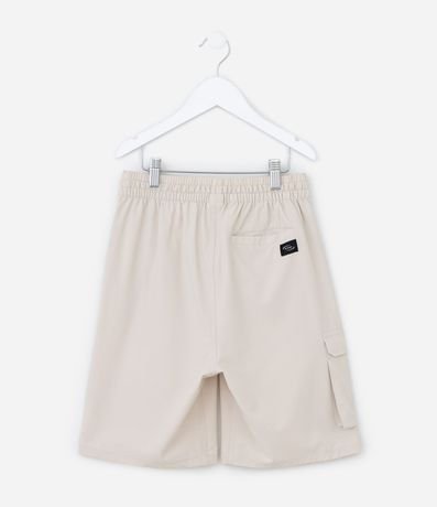 Bermuda Infantil en Microfibra con Bolsillos Cargo - Talle 5 a 14 años 3