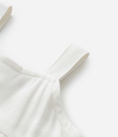 Conjunto Infantil Corto en Tricolina con Volados - Talle 3 a 18 Meses 9