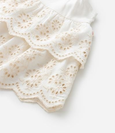 Conjunto Infantil Corto en Tricolina con Volados - Talle 3 a 18 Meses 11