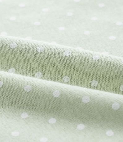 Kit 02 Bodies Infantiles con Estampa de Lunares y Mariposas - Talle 0 a 18 meses 3