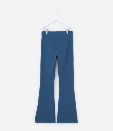 Pantalón Flare Infantil Básica en Rib - Talle 5 a 14 años 2