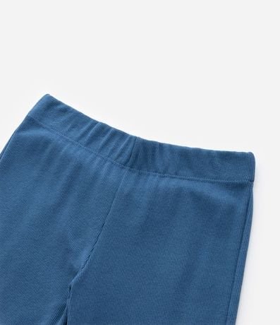 Pantalón Flare Infantil Básica en Rib - Talle 5 a 14 años 4