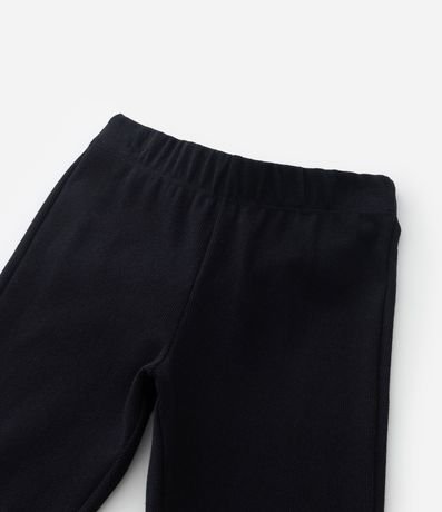 Pantalón Flare Infantil Básica en Rib - Talle 5 a 14 años 4