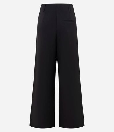 Pantalón Wide Leg Sastrería con Pliegues Dobles 3