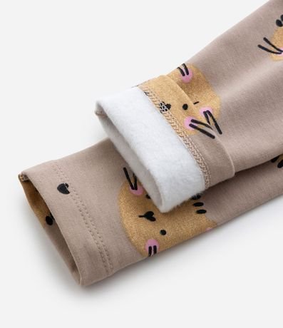 Pantalón Legging Infantil con Estampa Tigre - Talle 1 a 6 años 4