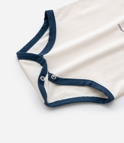 Body Infantil con Aplicación de Animales - Talle RN a 18 Meses 5