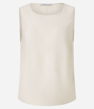 Blusa en Viscosa con Pence Lateral y Efecto Arrugado 5