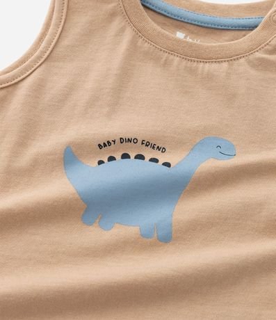 Conjunto Infantil con Estampa de Dino - Talle 3 a 18 Meses 11