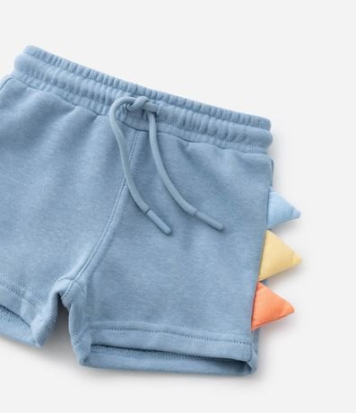 Bermuda Infantil en Algodón con Estampa interactiva Dino - Talle 0 a 18 Meses 7